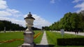 schloss nymphenburg castle bavaria munich pond lake park