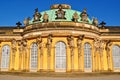 Schloss Sanssouci, Potsdam, Germany Royalty Free Stock Photo