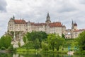 Schloss Sinmaringen, Danube river valley. Germany Royalty Free Stock Photo