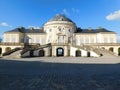 Schloss Solitude von vorne in Stuttgart Royalty Free Stock Photo