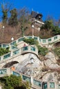 Schlossberg (Castle Hill), mountain in Graz. Part of the UNESCO