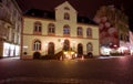 Schlossplatz at Night in Wiesbaden