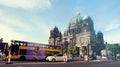 SchloÃÅ¸platz square with the Berlin Cathedral, Germany. Vintage Filter.