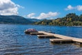 Schluchsee lake in the blackforest Royalty Free Stock Photo