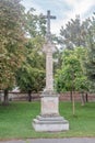 Schmidt`s Votive Cross in the Augarten park