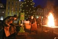 Blacksmith`s Advent in Steyr Upper Austria Royalty Free Stock Photo