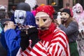 Basel carnival 2019 piccolo flute players