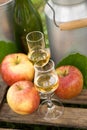 Schnapps and apples