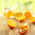 Schnapps, oranges Royalty Free Stock Photo