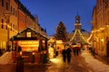 Schneeberg christmas market Royalty Free Stock Photo