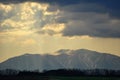 Schneeberg with Sormy Clouds, Austria Royalty Free Stock Photo