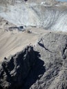 Schneeferner glacier at Jubilaumsgrat to Zugspitze mountain, Germany