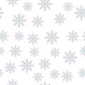 Pastel snowflakes overlayer