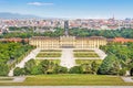 Schoenbrunn Palace Gardens, Vienna, Austria Royalty Free Stock Photo