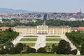 Schoenbrunn Palace And Tourists, Austria