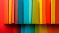 Scholarly Spectrum: An array of vibrant colors symbolizing diverse fields of study and knowledge