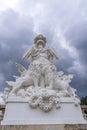 Roman style sculpture in Schonbrunn Castle