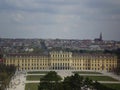 Schonbrunn Castle Viena Royalty Free Stock Photo