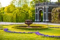 Schonbrunn gardens in Vienna Royalty Free Stock Photo