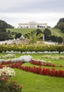 Schonbrunn Palace. Gardens of Schonbrunn Palace. Royalty Free Stock Photo