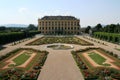 Schonbrunn Palace Gardens at Vienna Royalty Free Stock Photo