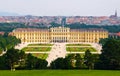 Schonbrunn Palace in Vienna. Royalty Free Stock Photo