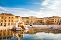 Schonbrunn palace in Vienna, Austria Royalty Free Stock Photo