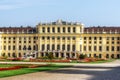 Schonbrunn palace garden view