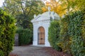 Schoner brunnen beautiful fountain pavilion in Schonbrunn park, Vienna, Austria Royalty Free Stock Photo