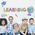 School Academic Learning Kids Graphic Concept Royalty Free Stock Photo