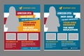 School Admission Flyer  Design Template Very Modern Unique One