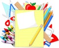 School background Royalty Free Stock Photo