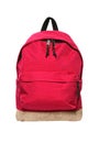 School backpack Royalty Free Stock Photo