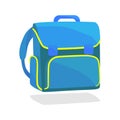 School bag icon realistic on a white background Royalty Free Stock Photo