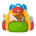 School bag Royalty Free Stock Photo