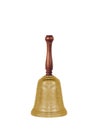 School bell isolated Royalty Free Stock Photo