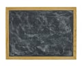School blackboard isolated on white background Royalty Free Stock Photo