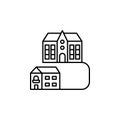 School building education icon. Element of school icon Royalty Free Stock Photo