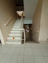 School building stairs