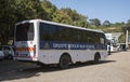 School bus Cape Town South Africa Royalty Free Stock Photo