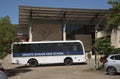 School bus Cape Town South Africa Royalty Free Stock Photo