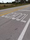 School bus lane