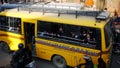 School Bus students say hello in Nepal