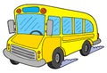 School bus vector illustration Royalty Free Stock Photo