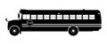 School bus Vector illustration Royalty Free Stock Photo