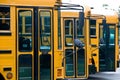 School buses Royalty Free Stock Photo