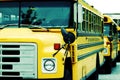 School Buses Royalty Free Stock Photo