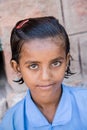 School Children attending a Kindergarden in the countryside outside Delhi