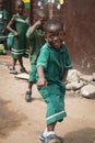 School children in Jamestown, Accra, Ghana Royalty Free Stock Photo