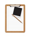 School Clipboard ruled paper